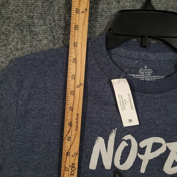 Funny Cat T Shirt Small Anti Social Nope Statement Not Today Novelty Slogan Tee - Picture 6 of 8